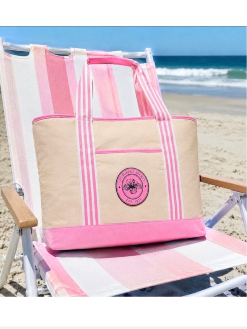 Victoria's Secret NWT Canvas Tote Bag